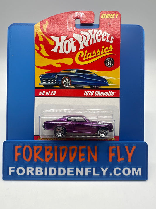 Hot Wheels Classics - Series 1 #8 of 25 - Purple 1970 Chevelle
