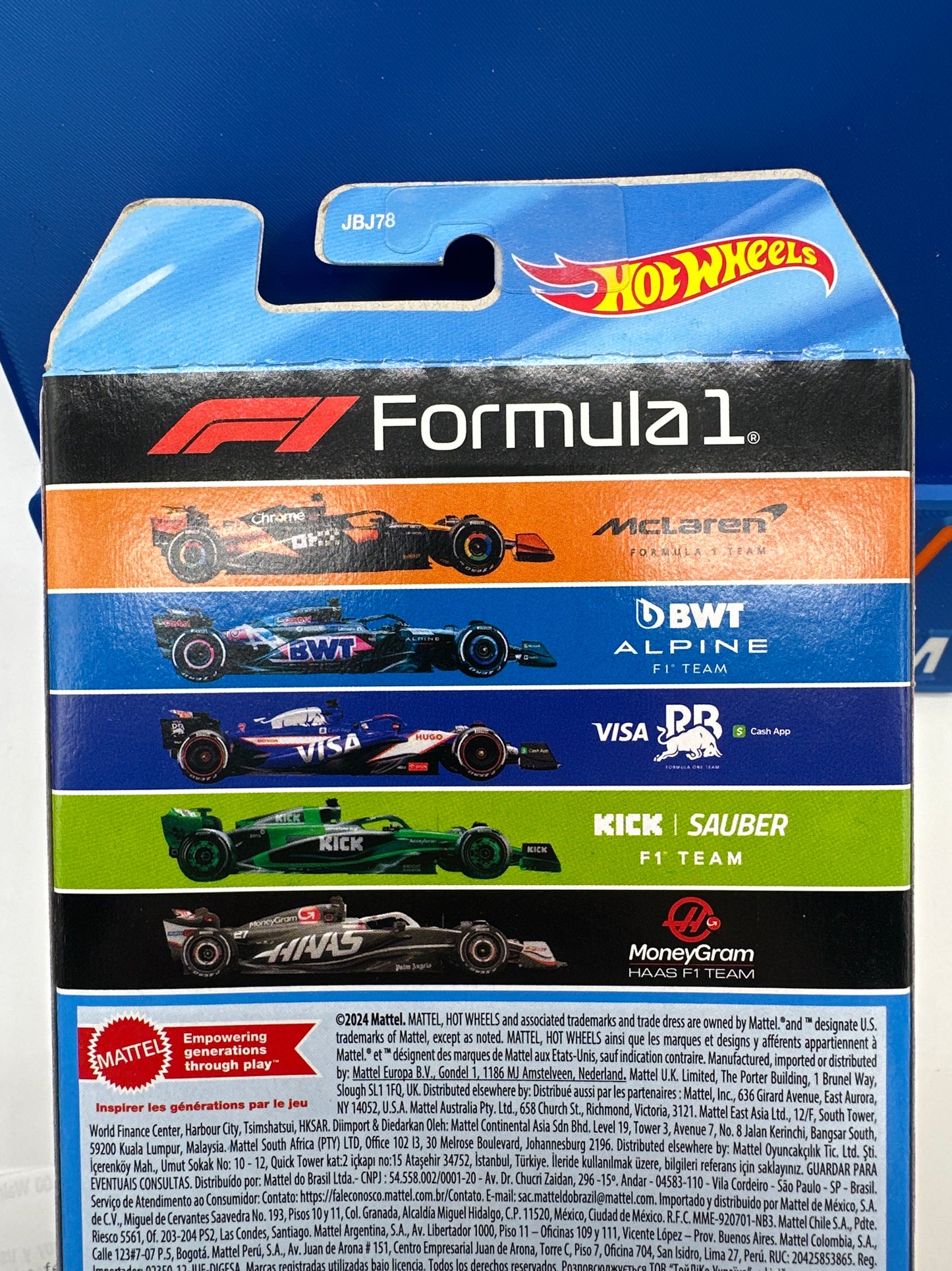 Hot Wheels 2025 5 Pack - Formula 1 2024
