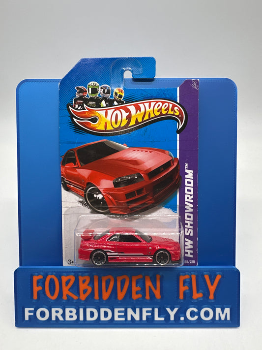 Hot Wheels Mainline - 2013 HW Showroom - Nissan Skyline GT-R (R34) - Red