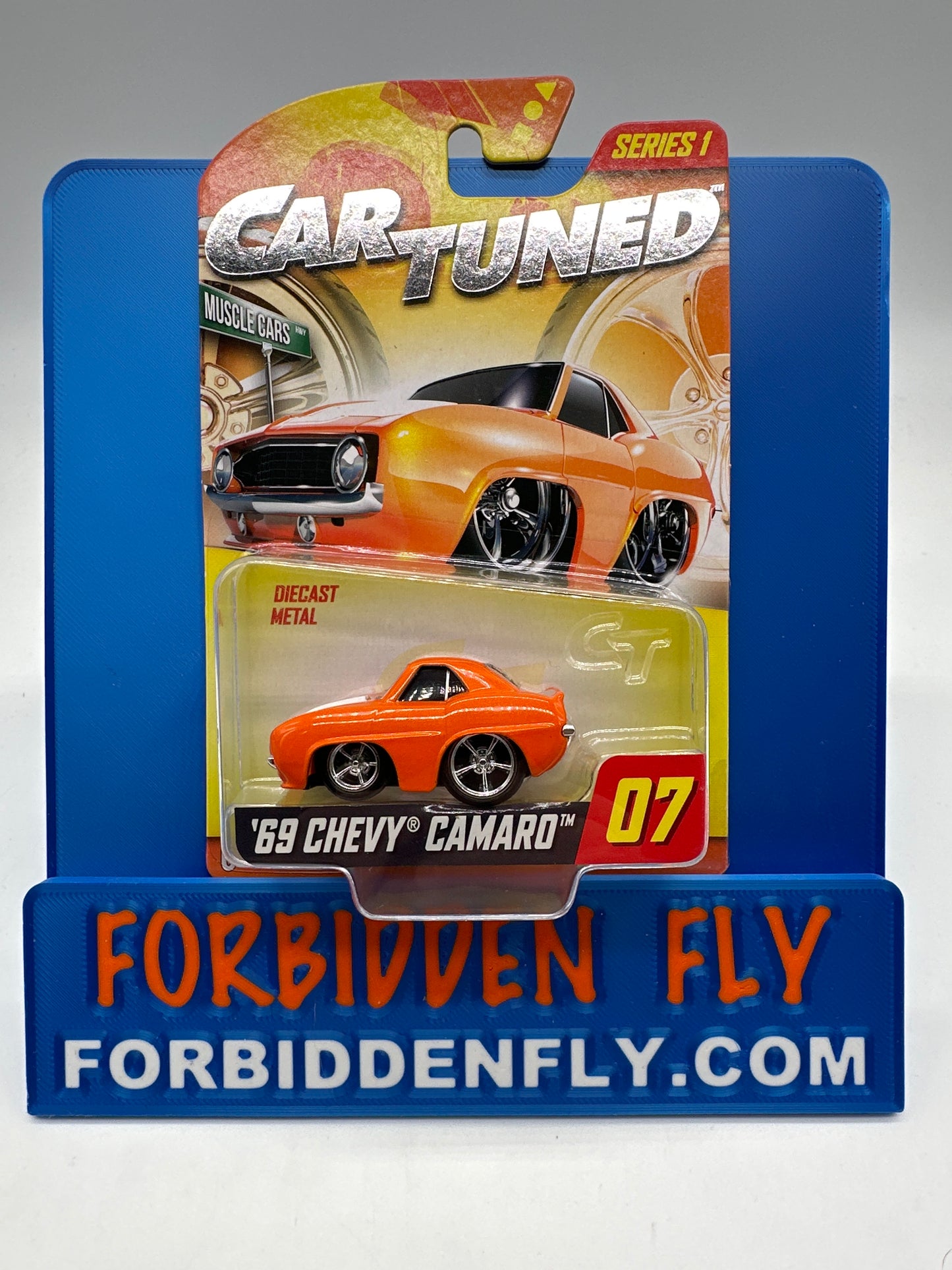 CarTuned - Walgreens Exclusive - Series 1 - #7 - Orange ‘69 Chevy Camaro