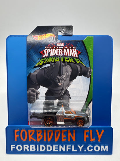 Hot Wheels - 2015 Wal Mart Exclusive Marvel Spider-Man VS Sinister 6 Series - Complete Set of 10