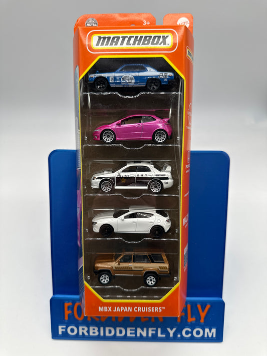 Matchbox 5 Pack - 2024 MBX Japan Cruisers
