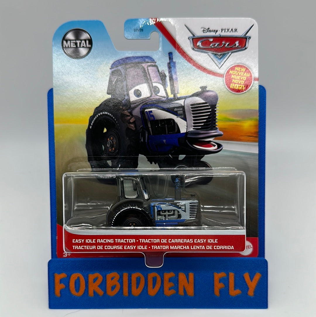 Disney Pixar Cars Movie - Metal Logo Card Release - Easy Idle Racing Tractor