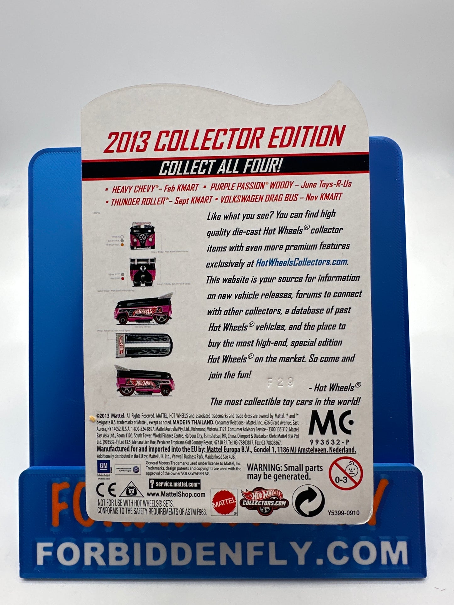 Hot Wheels Mail In - 2013 Collector Edition #4 - Volkswagen Drag Bus