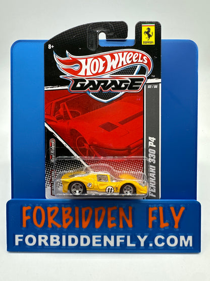 Hot Wheels Premium - HW Garage Series (Ferrari) - Yellow Ferrari 330 P4 (#2/6)