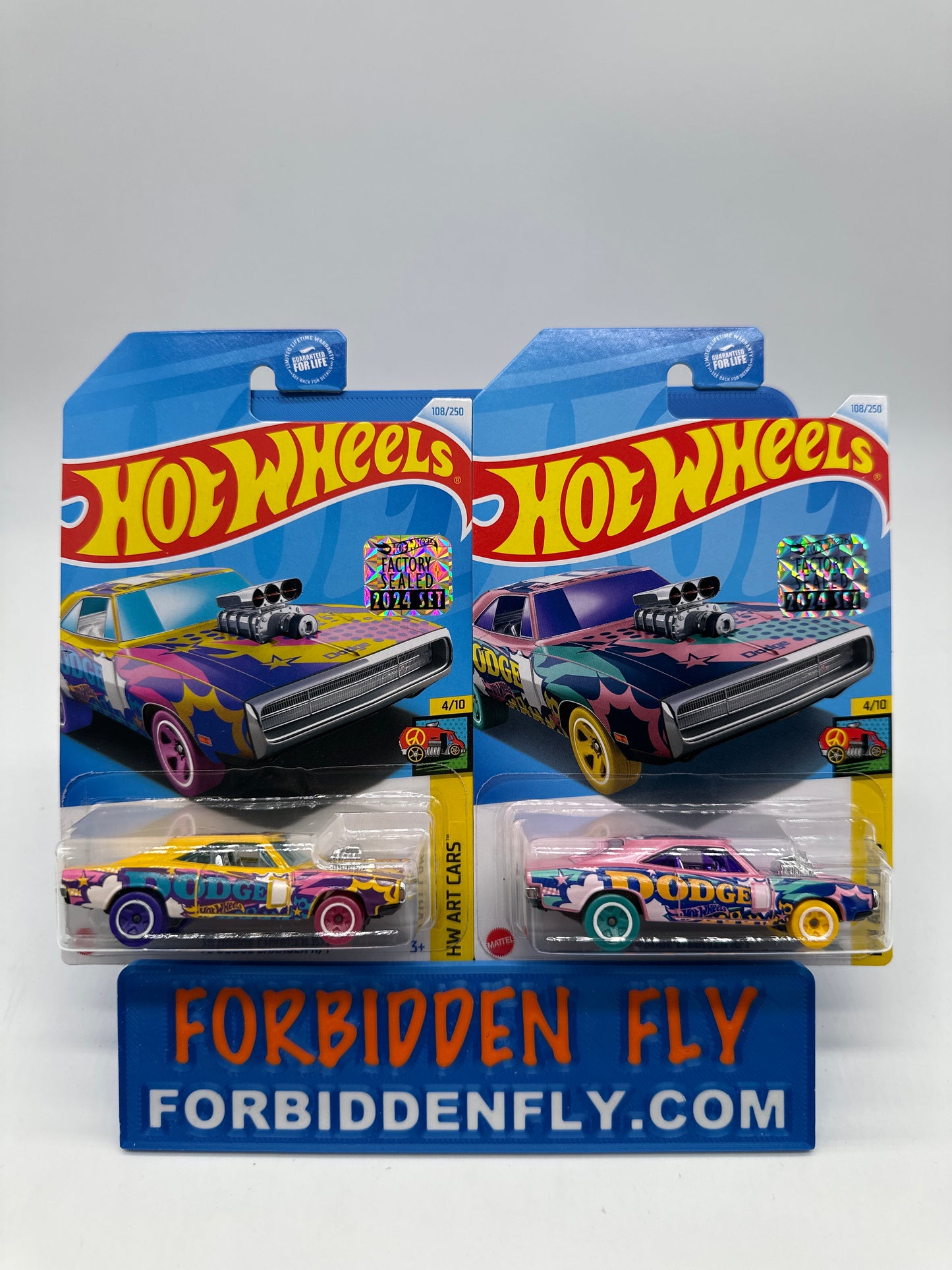 Hot Wheels Mainline - Factory Stickered 2024 - ‘70 Dodge Charger R/T - Lot Of 2
