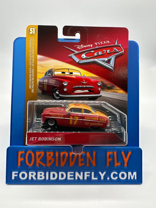 Disney Pixar Cars Movie - Doc’s Racing Days Series - Jet Robinson