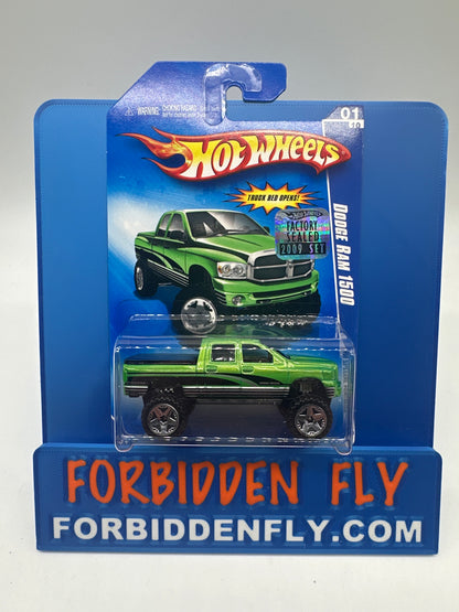 Hot Wheels Mainline - 2009 Factory Stickered - HW Special Features Series - Dodge Ram 1500 - Lot Of 3