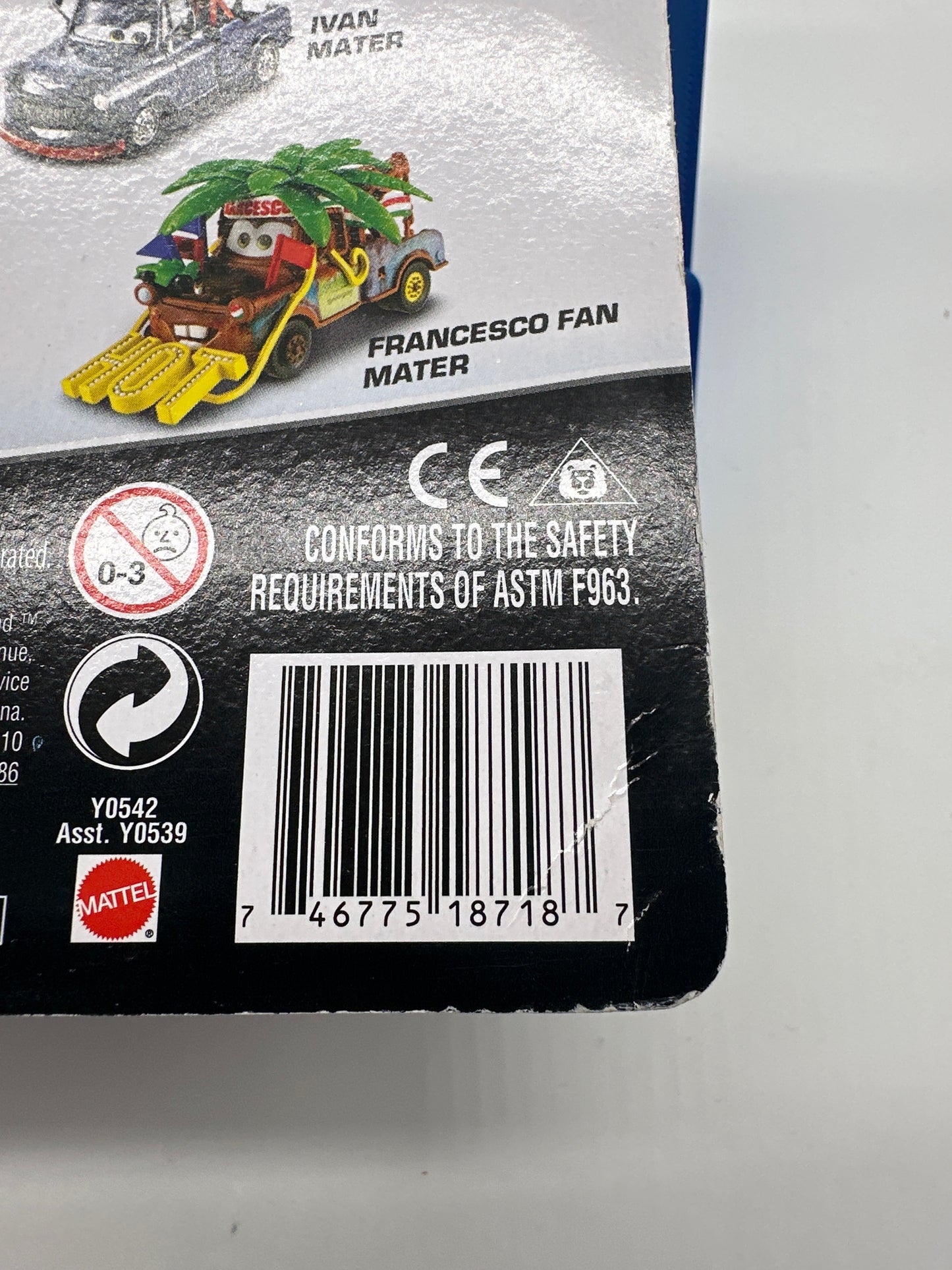 Disney Pixar Cars Movie - Maters Series Deluxe Size - Materhosen