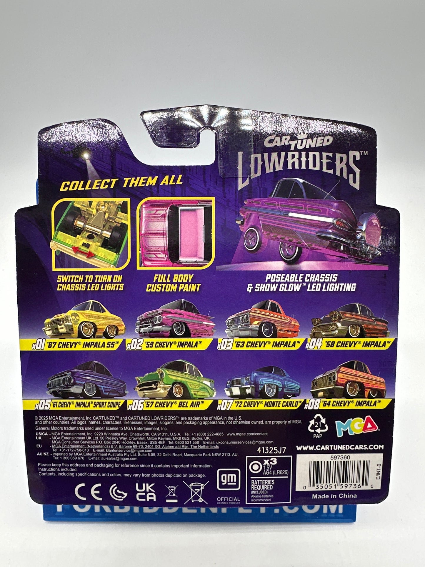 CarTuned - Lowriders Series 1 - #02 - ‘59 Chevy Impala