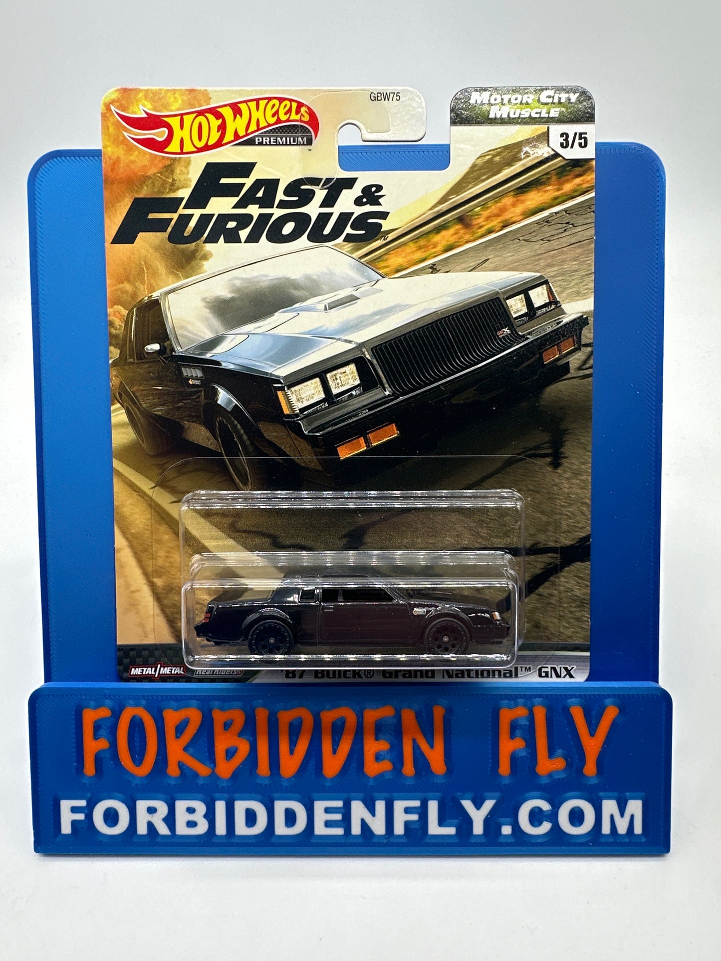 Hot Wheels Premium - Fast & Furious - Motor City Muscle Series # 3/5 - ‘87 Buick Grand National GNX