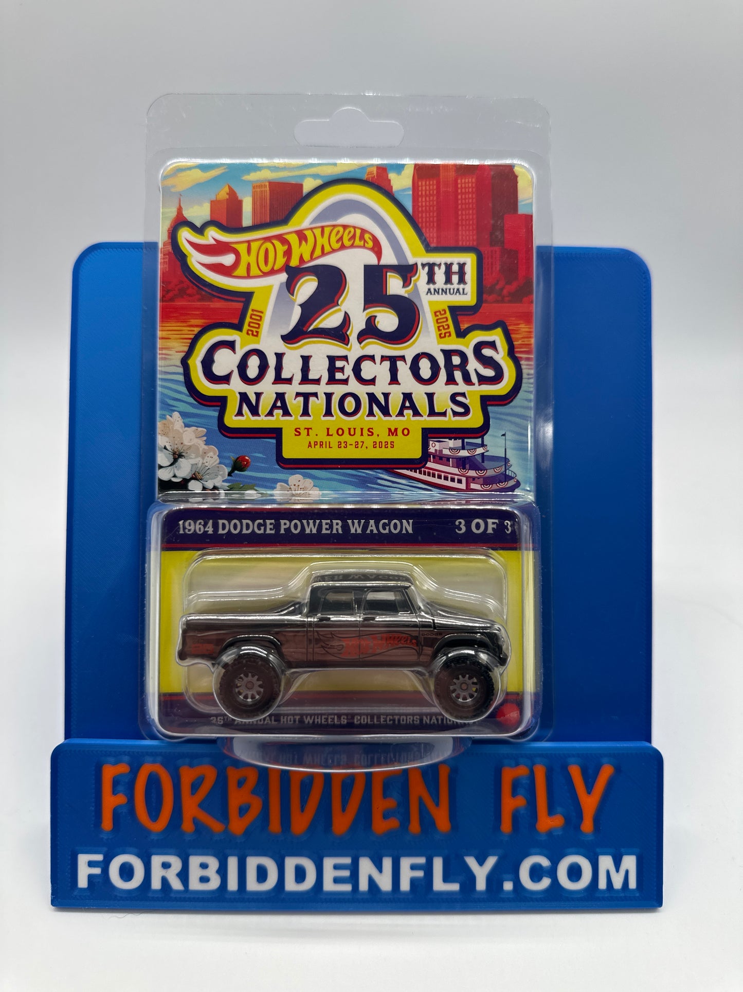 Hot Wheels 25th Annual Collector’s Nationals Convention - 2025 St. Louis, MO - 1964 Dodge Power Wagon - Finale Car