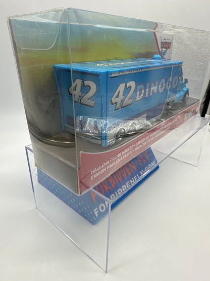 Disney Pixar Cars Movie - Spanish Box - Dinoco (Cal Weathers #42) Hauler