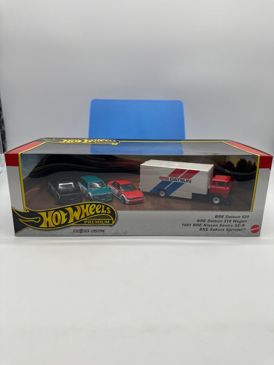 Hot Wheels - BRE Racing Premium Boxed Diorama Set