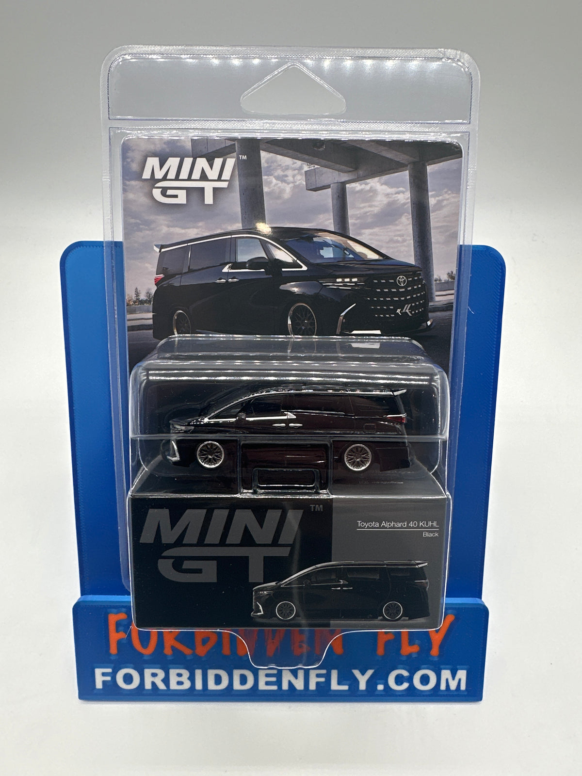 Mini GT Regular Release #1179 - Toyota Alphard 40 KUHL - Black