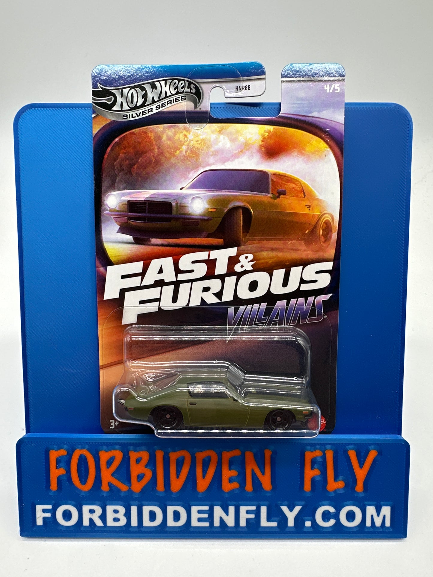 Hot Wheels 2025 Silver Series - Wal Mart Exclusive - Fast & Furious Villains Series - Complete Set Of 5
