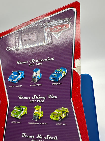 Disney Pixar Cars Movie - World of Cars Series - Team Shiny Wax Gift Pack 3 Pack