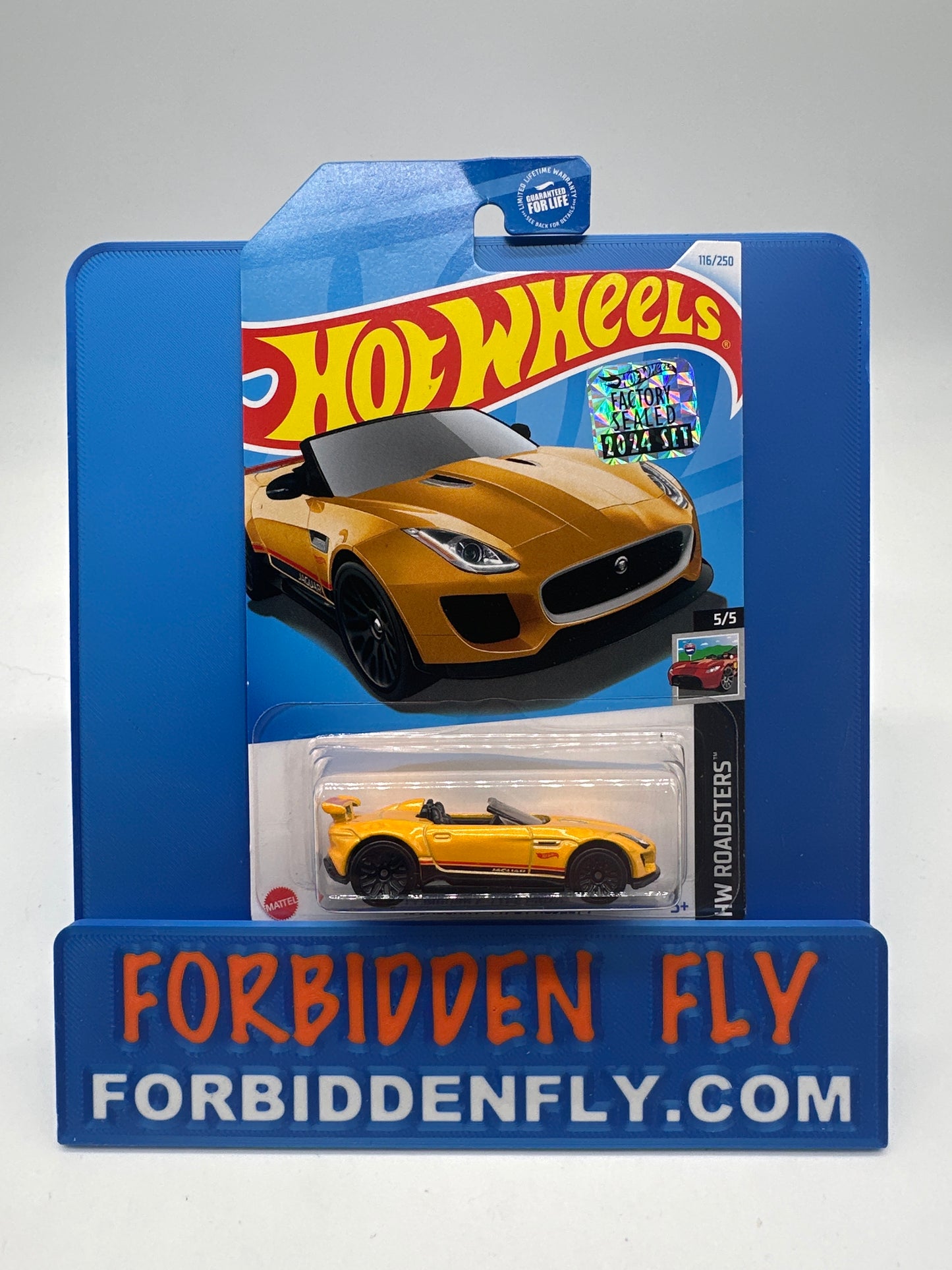 Hot Wheels Mainline - Factory Stickered 2024 - ‘15 Jaguar F-Type Project 7 - Lot Of 3