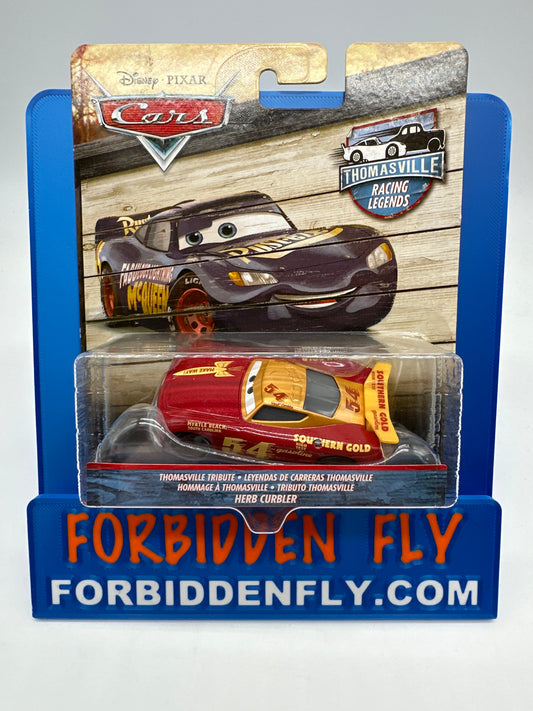 Disney Pixar Cars Movie - Thomasville Racing Legends Tribute Series - #54 Herb Curbler