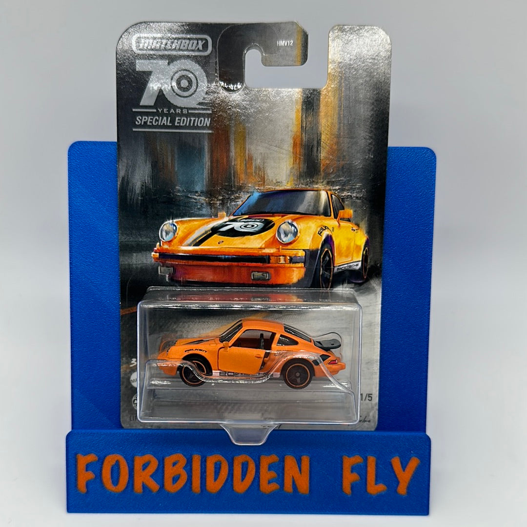 Matchbox 70 Years Anniversary Special Edition Moving Parts Series - Orange ‘80 Porsche 911 Turbo