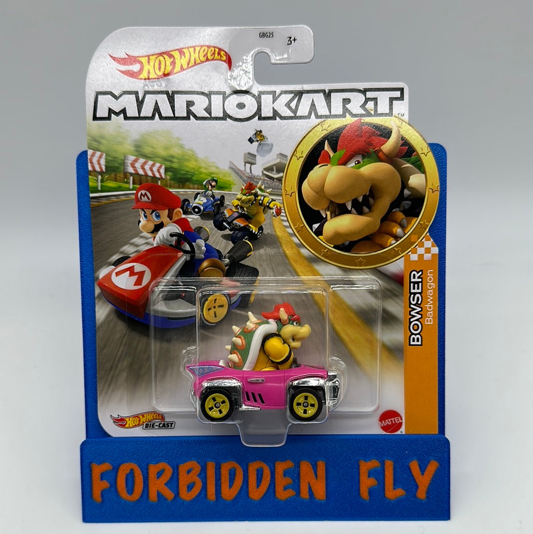 Hot Wheels Mario Kart - Character Kart - Bowser and Badwagon