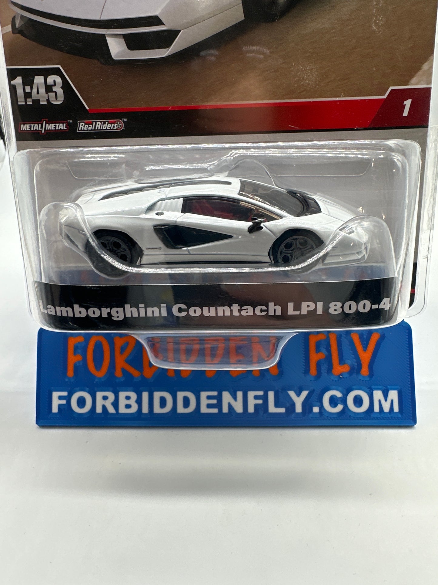 Hot Wheels Premium - 1:43 Scale #1 - Lamborghini Countach LPI 800-4