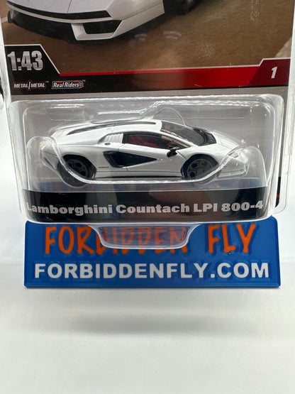 Hot Wheels Premium - 1:43 Scale #1 - Lamborghini Countach LPI 800-4