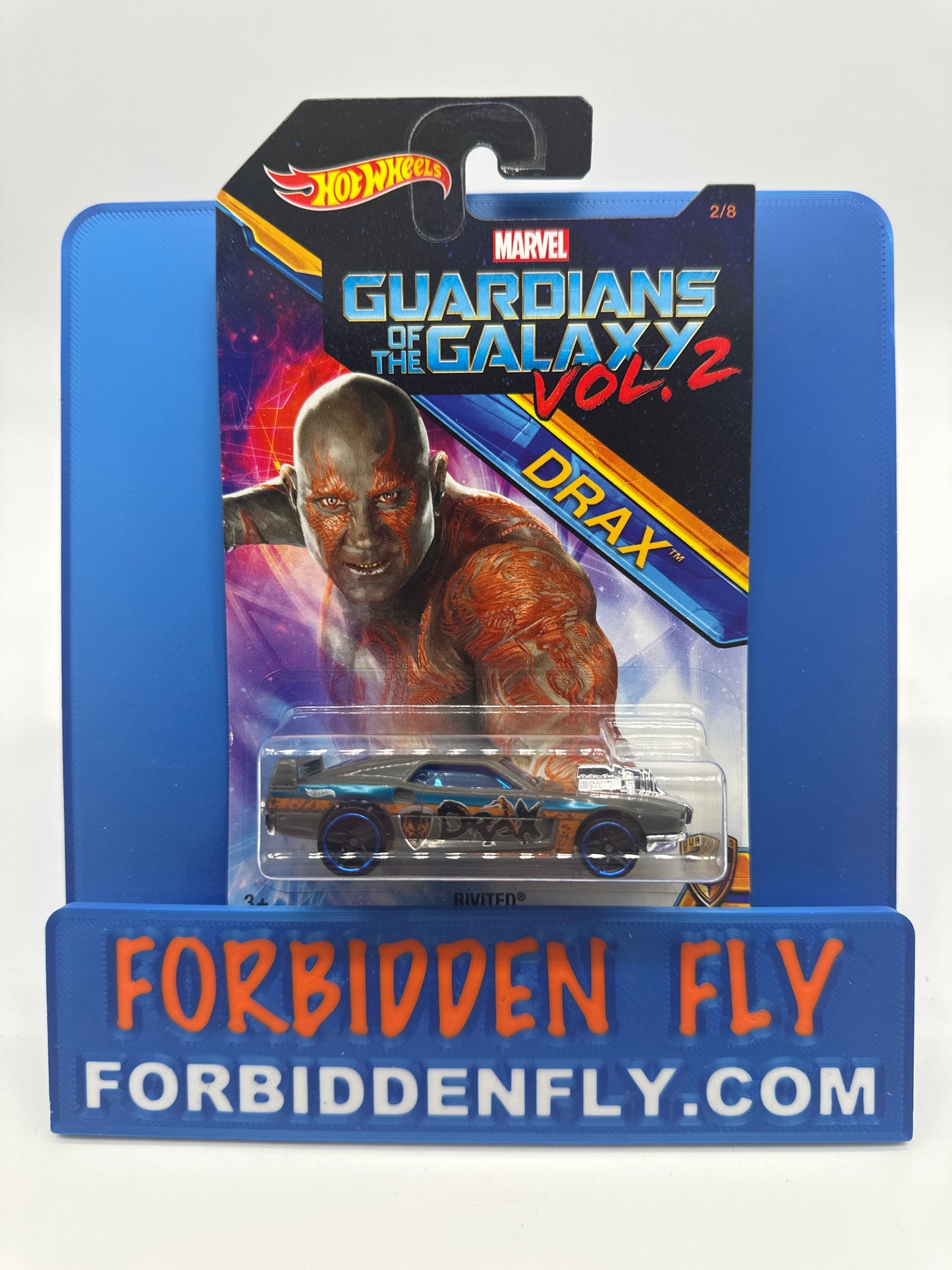 Hot Wheels - 2017 Wal Mart Exclusive Marvel Guardians Of The Galaxy Vol. 2 Series - Complete Set of 8