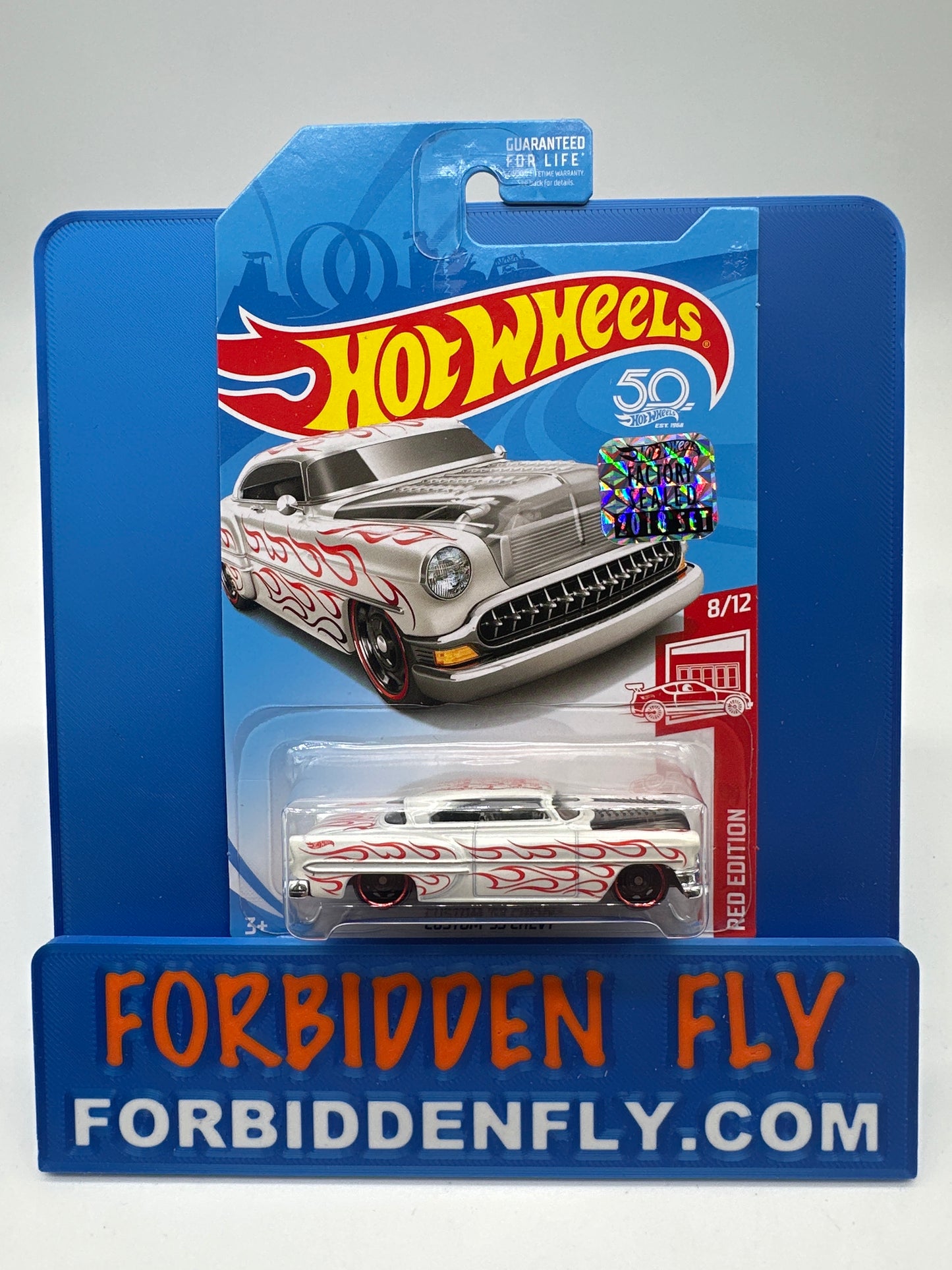 Hot Wheels 2018 Factory Stickered Target Exclusive Red Edition #8/12 - Custom ‘53 Chevy