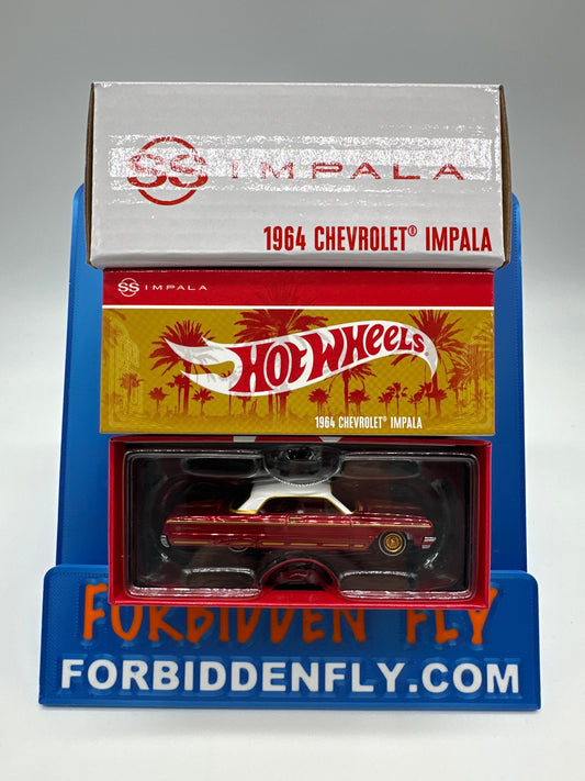 Hot Wheels RLC Red Line Club - Red 1964 Chevrolet Impala
