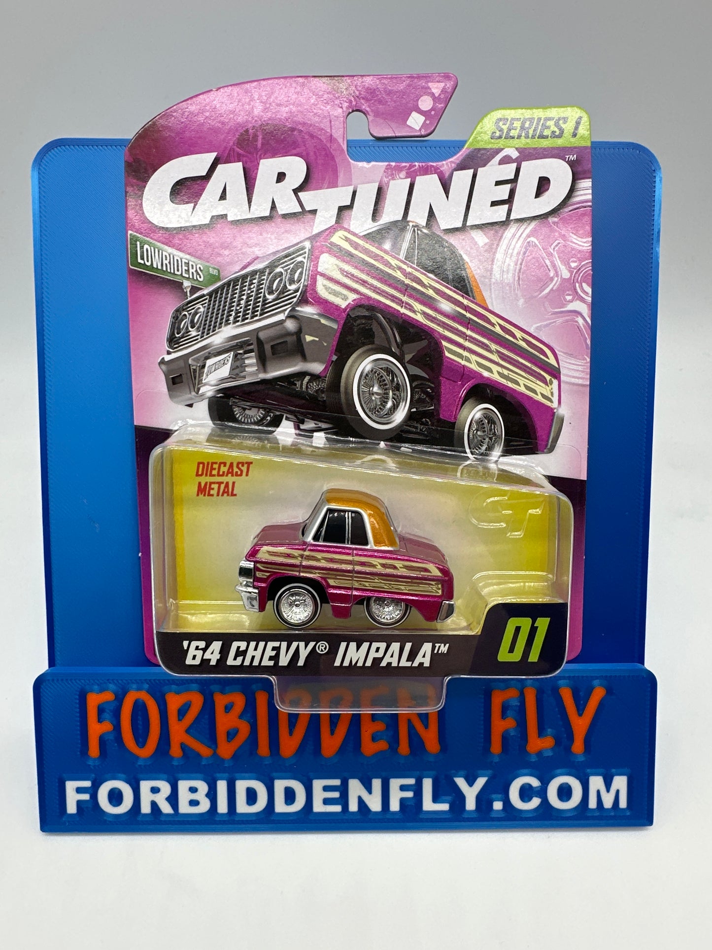 CarTuned - Series 1 Regular Retail Release #1 - Pink ‘64 Chevy Impala