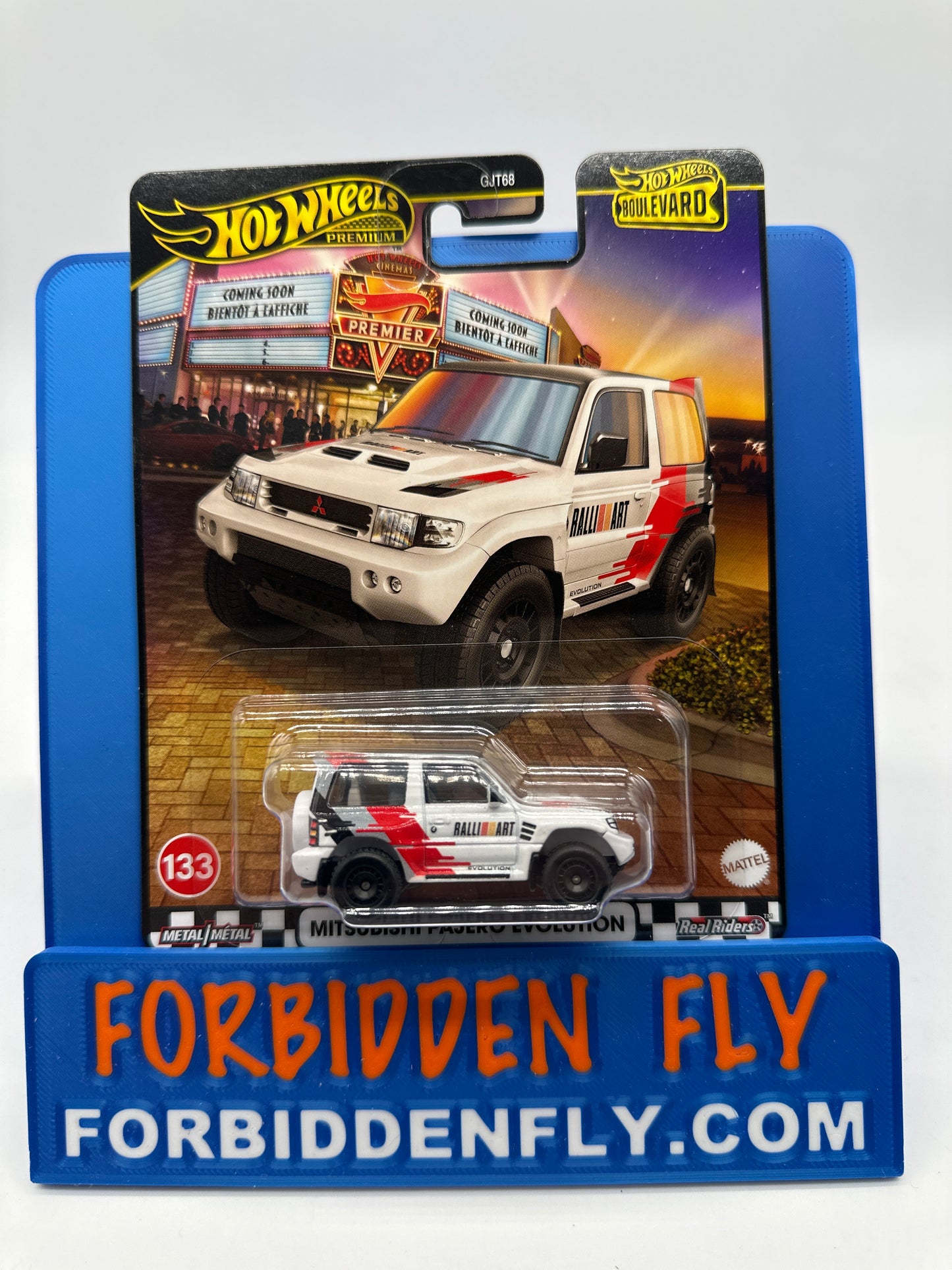 Hot Wheels Boulevard - #133 - Mitsubishi Pajero Evolution - Single Car
