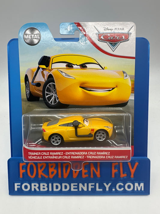 Disney Pixar Cars Movie - Metal Logo Card Release - Trainer Cruz Ramirez