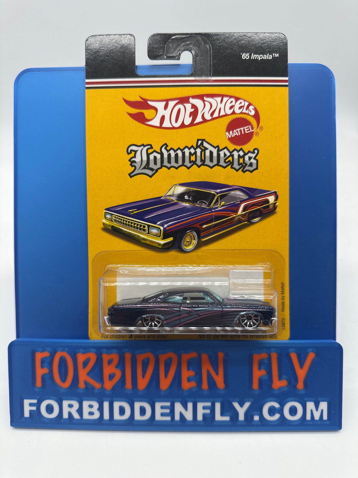Hot Wheels 2006 Target Exclusive - Lowriders Series - ‘65 Impala (Blue/Purple)