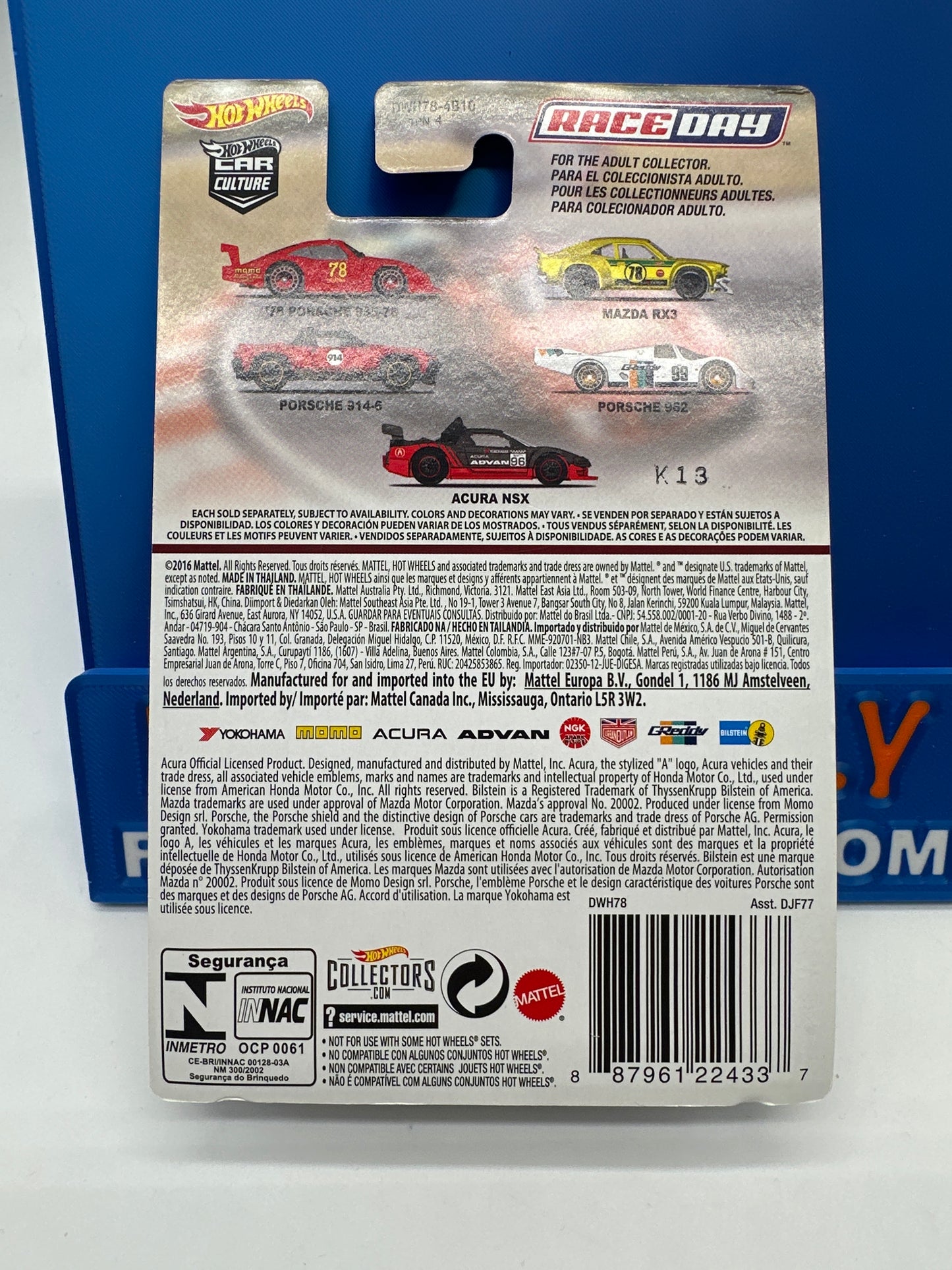 Hot Wheels Car Culture - Race Day Premium Set of 5