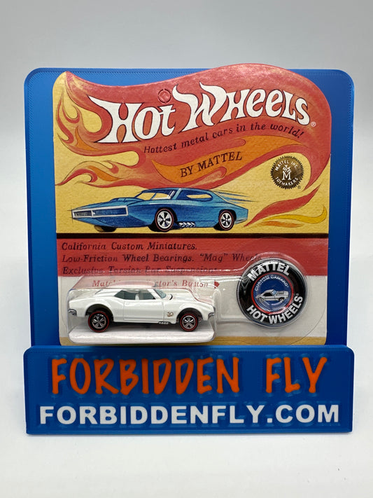 Hot Wheels 2018 RLC Red Line Club - Red Line Replica White Custom Camaro