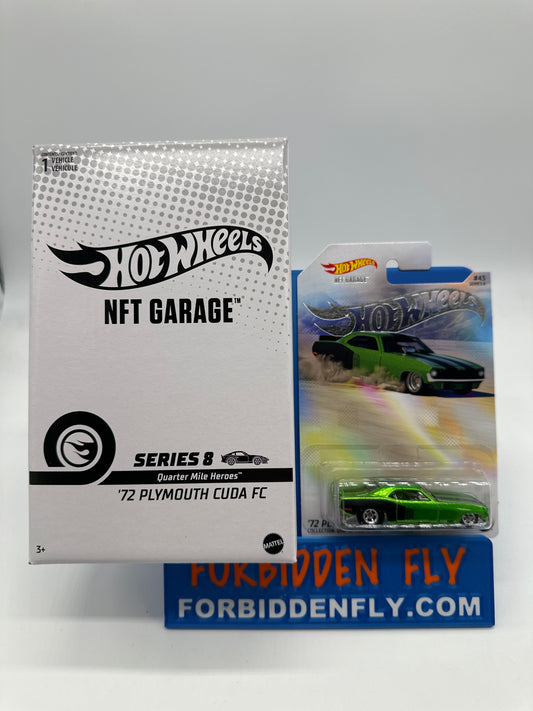 Hot Wheels NFT Series 8 - Quarter Mile Heroes - ‘72 Plymouth Cuda FC
