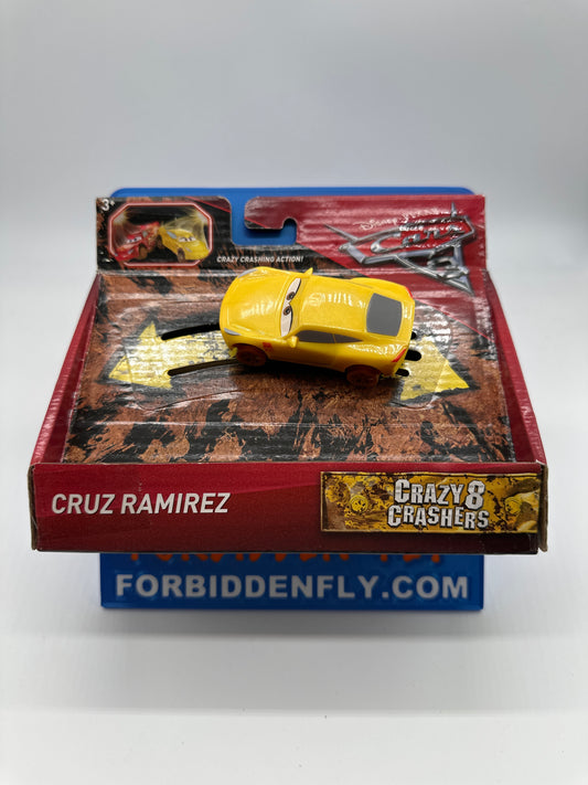 Disney Pixar Cars Movie - Cars 3 - Thunder Hollow Crazy 8 Crashers Series - Cruz Ramirez