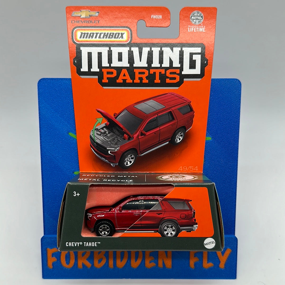 Matchbox Moving Parts Series - Red Chevy Tahoe