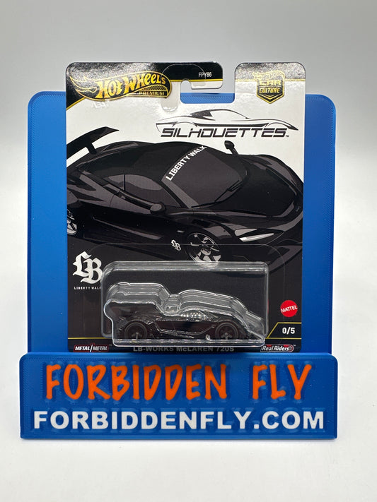 Hot Wheels Car Culture Premium - 2025 Silhouettes Single - #0/5 Chase - L-B Works McLaren 720S