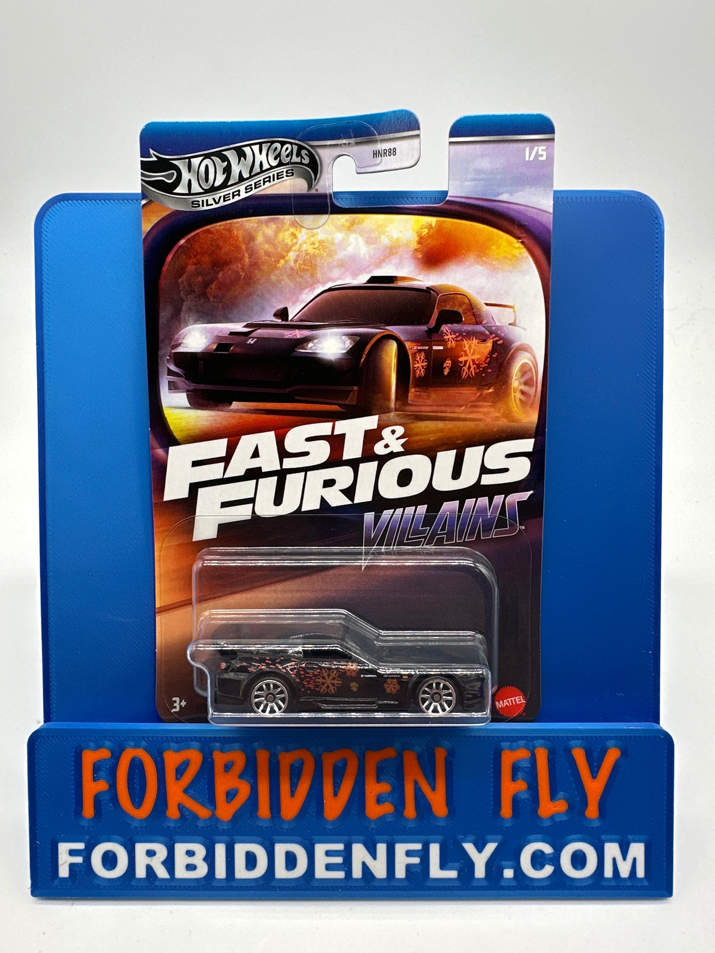 Hot Wheels 2025 Silver Series - Wal Mart Exclusive - Fast & Furious Villains Series - Complete Set Of 5
