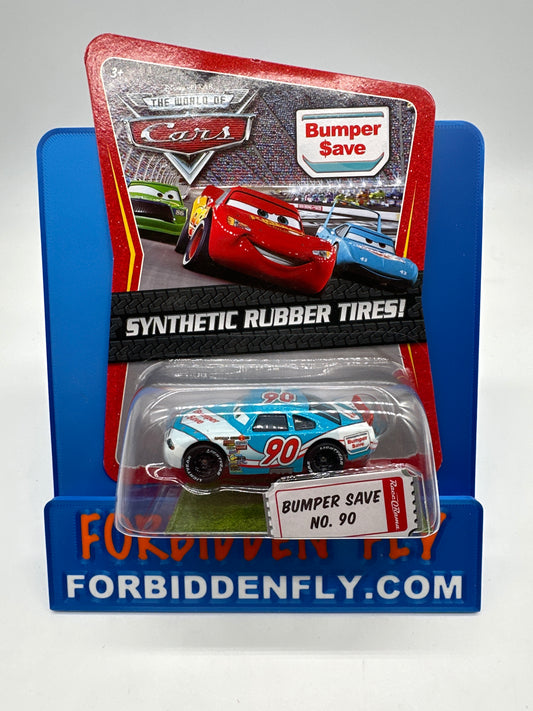 Disney Pixar Cars Movie - Piston Cup Racer w/ Synthetic Rubber Tires #90 Bumper Save