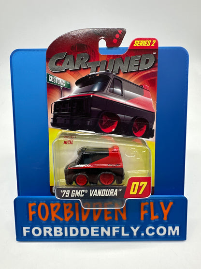 CarTuned - Walgreens Exclusive - Series 2 - #07 - Black & Red (A-Team Style) ‘79 GMC Vandura