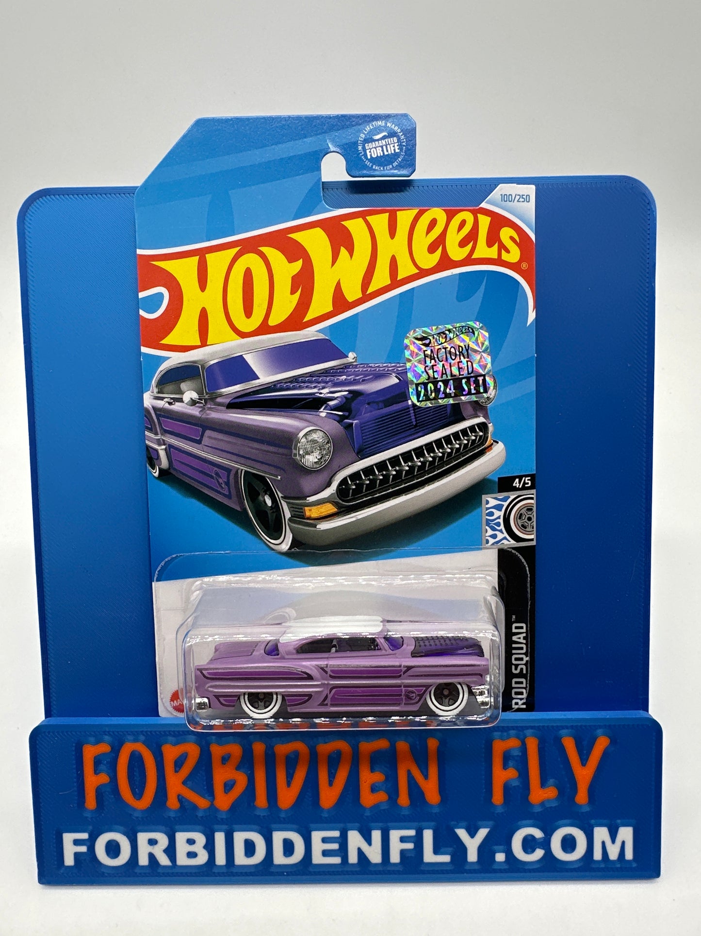 Hot Wheels Mainline - 2024 Factory Sticker Case D Regular Treasure Hunt - Custom ‘53 Chevy