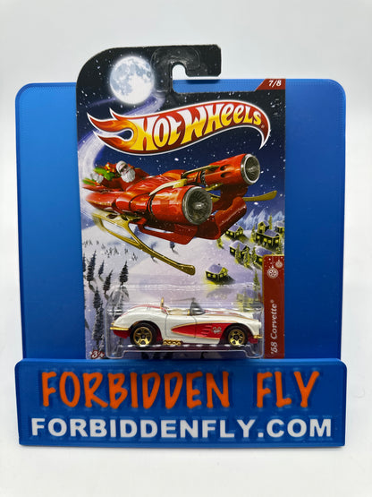 Hot Wheels - Wal Mart Exclusive 2012 Holiday Hot Rods Series - Complete Set of 8