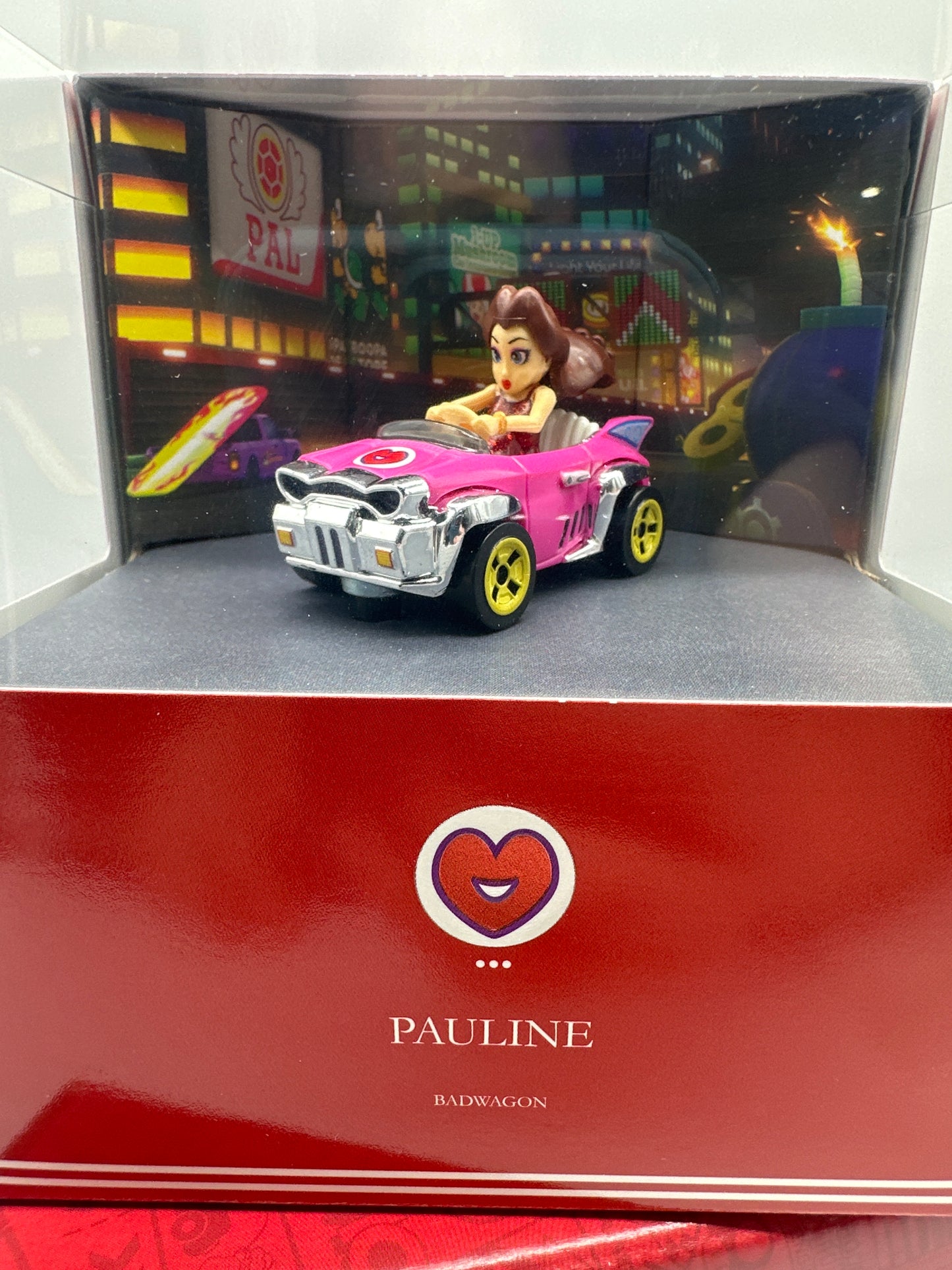 Hot Wheels - SDCC 2025 Exclusive - Mario Kart Pauline Badwagon