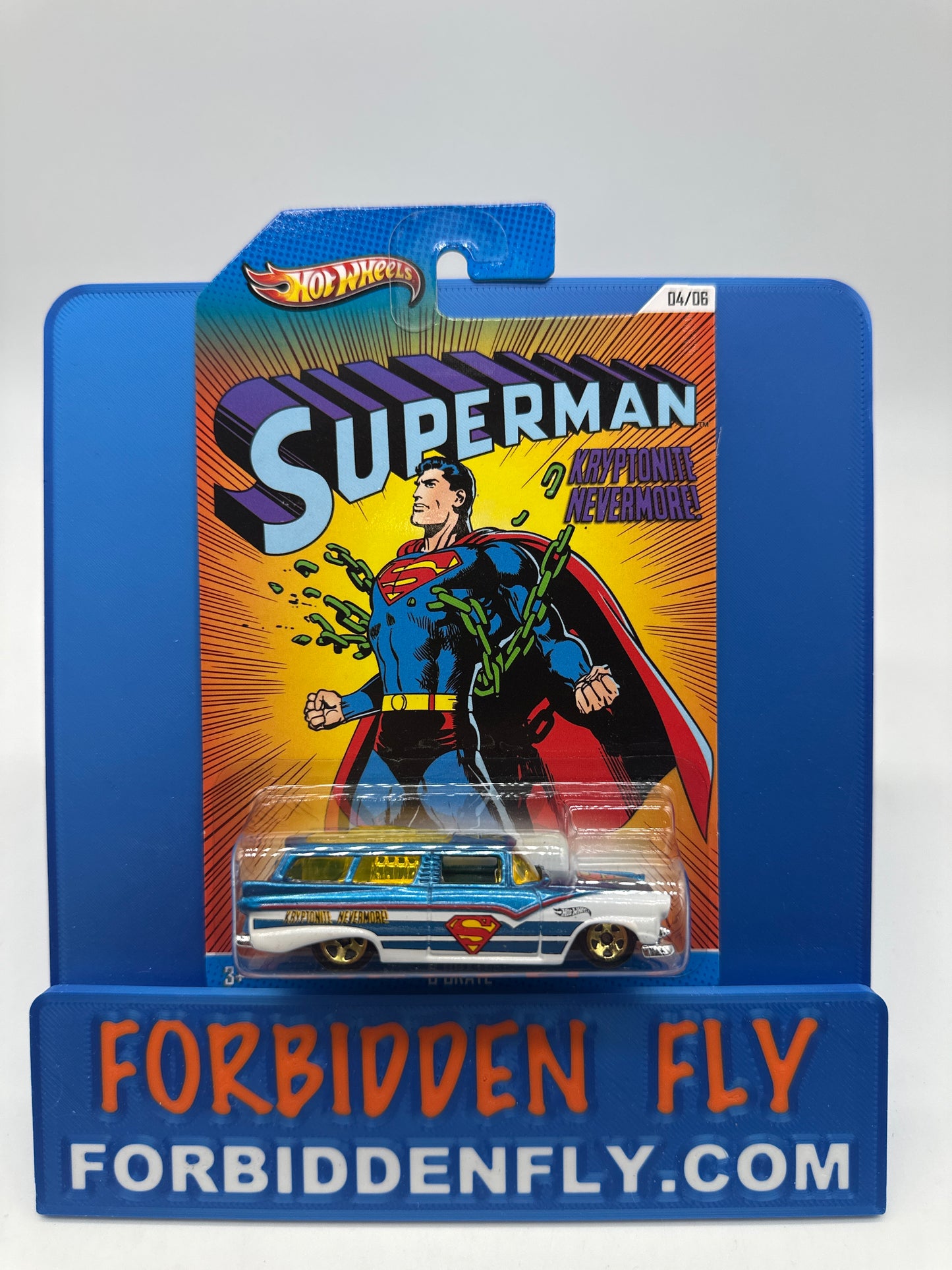 Hot Wheels - 2013 Wal Mart Exclusive - Superman Comic Art Series - Complete Set of 6