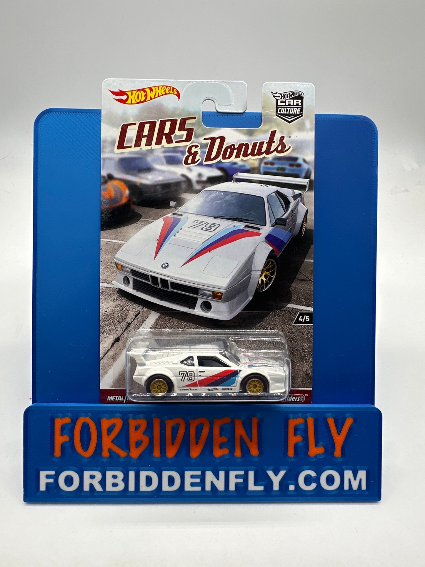 Hot Wheels Car Culture Premium - Cars & Donuts Series Single #4/5 - BMW M1 Procar