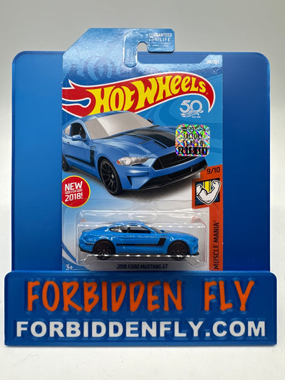 Hot Wheels Mainline - Factory Stickered 2018 - 2018 Ford Mustang GT - Lot Of 2