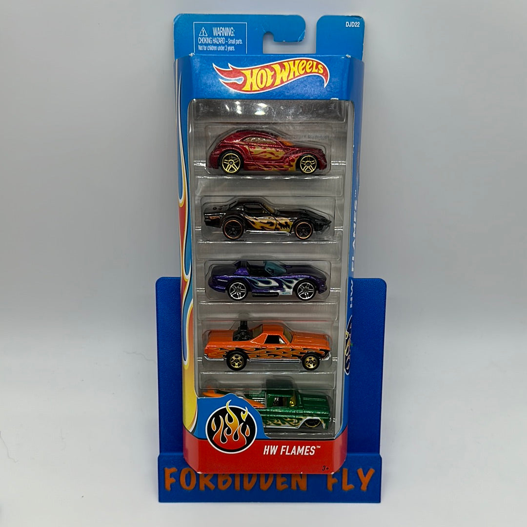 Hot Wheels 5 Pack - 2016 - HW Flames